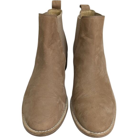 Eileen Fisher Ankle Boots Chelsea 8 Blink Tumbled Nubuck Booties - Picture 9 of 13